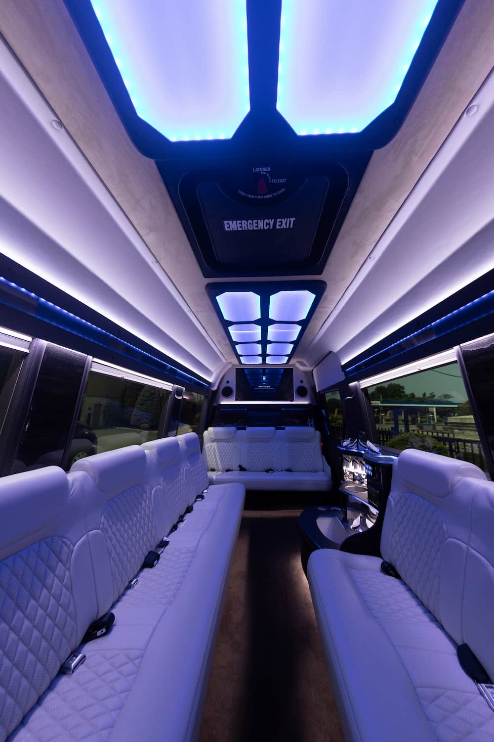 mercedes White Luxury Sprinter