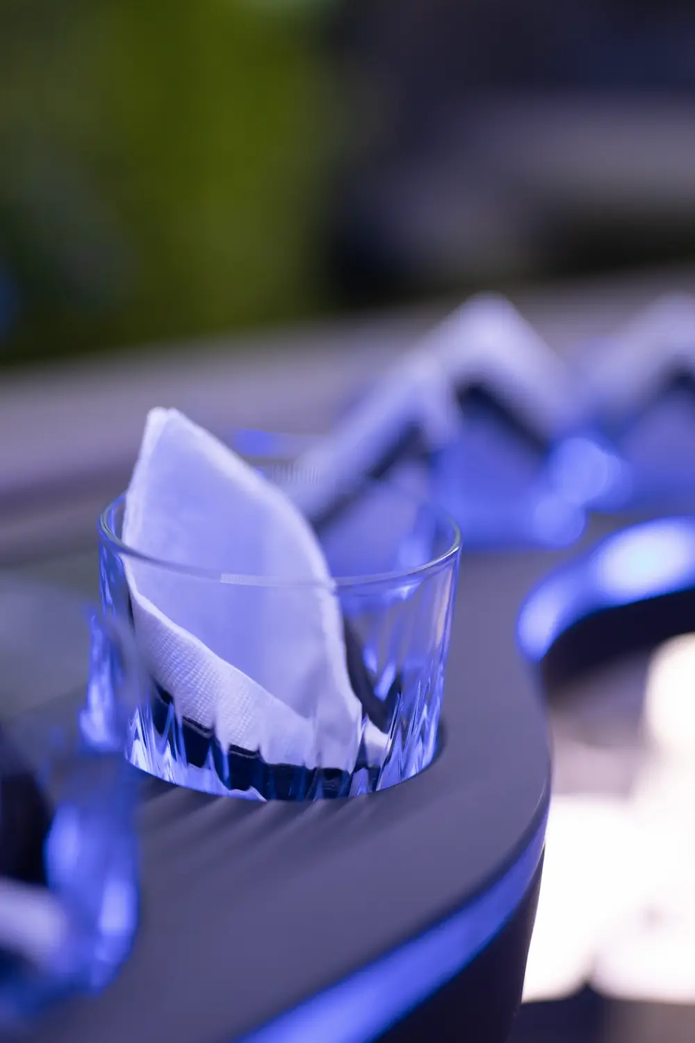 mercedes White Luxury Sprinter glasses