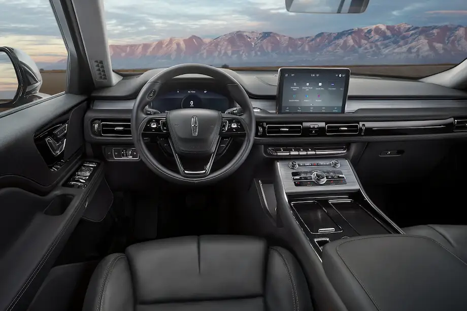 Lincoln Aviator drivers seat