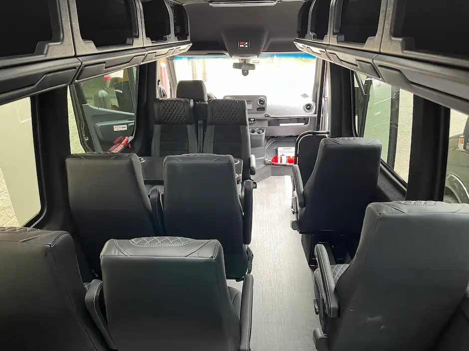 Sprinter van interior
