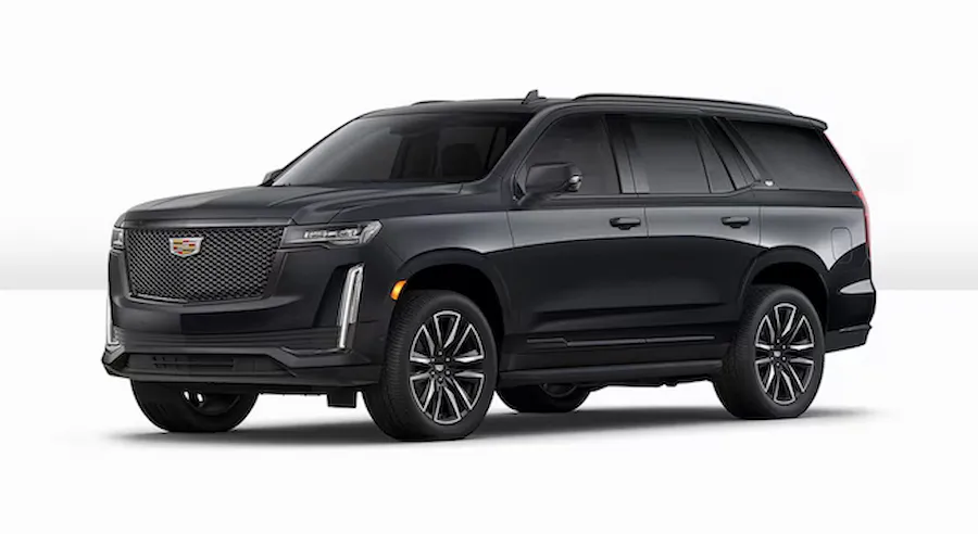 Cadillac escalade driver side front view