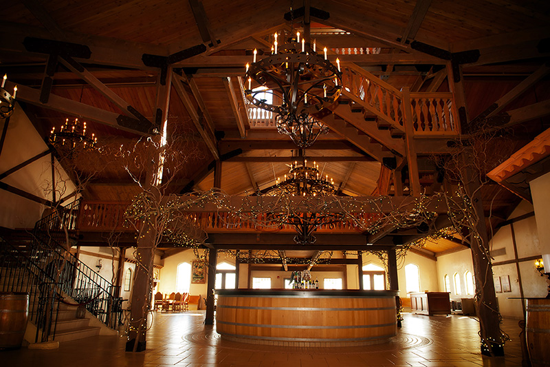Raphael Winery indoors