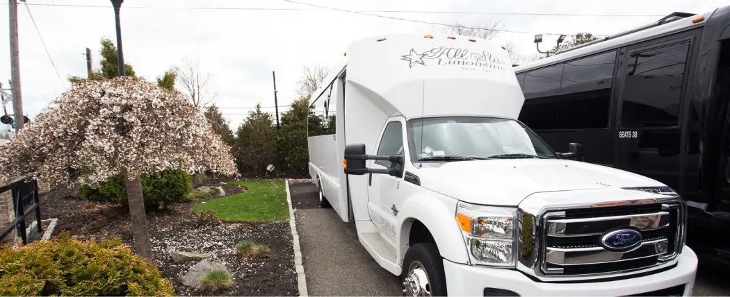 22 passenger party limo bus