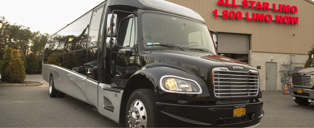 31 passenger shuttle bus black