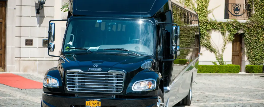 37 passenger shuttle bus for wedding