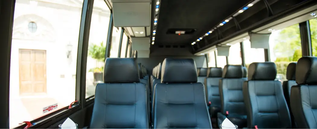 37 passenger shuttle bus seating
