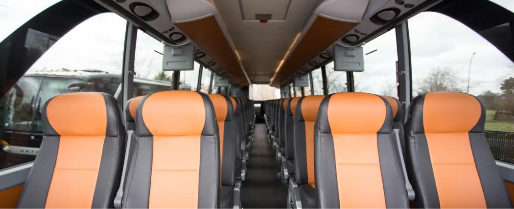 56 passenger setra coach seats