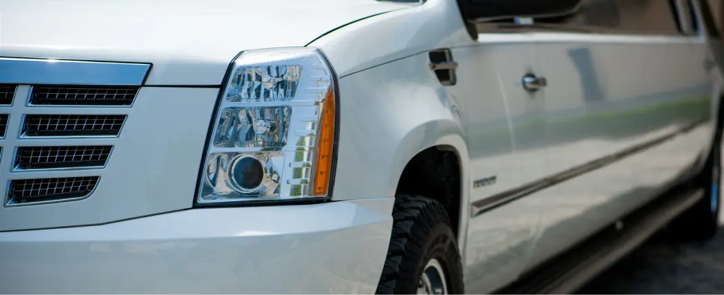 cadillac escalade suv limo side