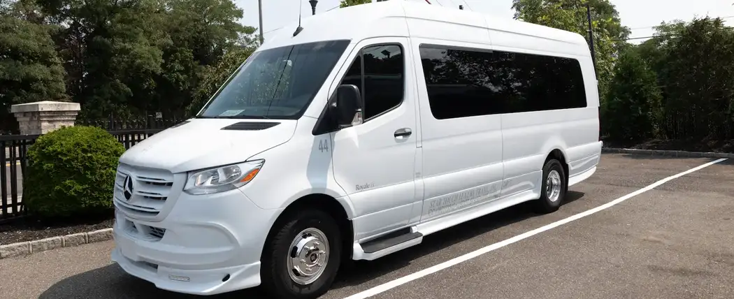 mercedes White Luxury Sprinter